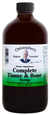 Christopher's Original Formulas Complete Tissue and Bone Syrup 16oz front view