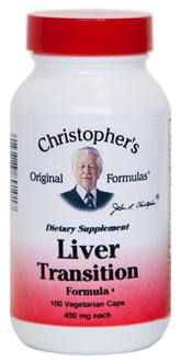 Christopher's Original Formulas Liver Transition Formula front view