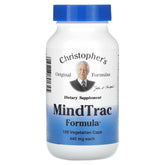 Christopher's Original Formulas MindTrac Formula 100 capsules front view