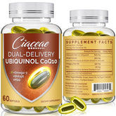 Ciaceae CoQ10 Softgel Capsules front view with packaging