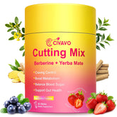 Civavo Prebiotic Supplement 30 sticks Strawberry Açaí flavour front view