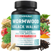 CIVIMUNA Wormwood Blended Vitamin & Mineral Supplement bottle front view