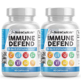 Clean Nutraceuticals Echinacea 8 in 1 daily wellness Vitamins bottle front view