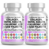 Clean Nutraceuticals MultiMane Collagen Complex 1000mg front view