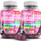 Clean Nutraceuticals Multimane Gummy Vitamins front view with packaging