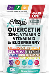 Clean Nutraceuticals Q Defend Quercetin Supplement front view