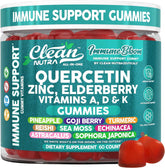 Clean Nutraceuticals Quercetin Gummies front view with packaging