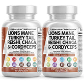 Clean Nutraceuticals ShroomZoom Blend Mushroom Supplement front view