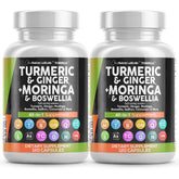 Clean Nutraceuticals Toringa Turmeric Curcumin Supplement front view