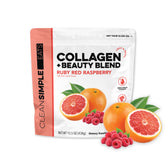 Clean Simple Eats Collagen + Beauty Blend pouch front view