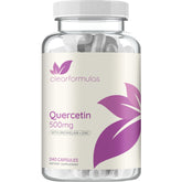 Clear Formulas Quercetin 500mg Capsules front view