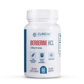 Clinical Effects Berberine HCL Supplement 1200mg front view