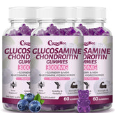 CocoaNee Glucosamine Chondroitin Gummies front view with packaging