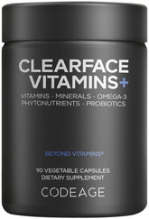 Codeage Clearface Vitamins+ front view of packaging