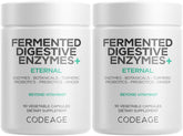Codeage Fermented daily Enzymes+ 90 Capsules front view