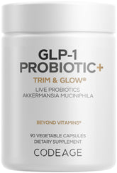 Codeage GLP-1 Probiotic+ 90 Capsules front view