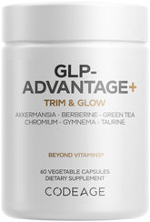 Codeage GLP-Advantage+ Supplement bottle front view