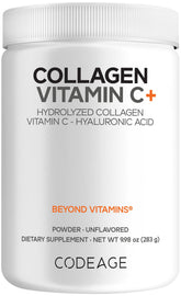 Codeage Hydrolyzed Collagen Peptides Powder front view