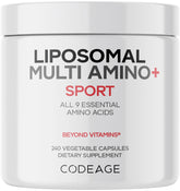 Codeage Liposomal Multi Amino+ BCAA Supplement bottle front view