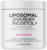 Codeage Liposomal Ovarian Inositol Powder front view with packaging