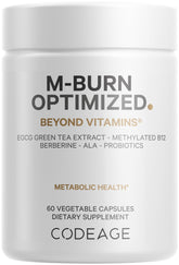 Codeage M-Burn Optimized Supplement bottle front view
