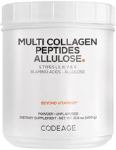 Codeage Multi Collagen Allulose Powder front view with packaging