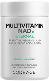 Codeage Multivitamin NAD Capsules front view with packaging