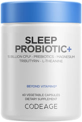 Codeage Sleep Probiotic 60 capsules front view