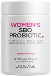 Codeage Women's SBO Probiotic Supplement bottle front view