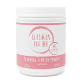 Collagen For Her Unflavored Collagen Peptide Powder front view