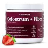 ColonBroom Psyllium Husk & Colostrum Supplement front view