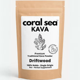 Coral Sea Kava Kava Powder 240g front view packaging
