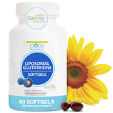 Core Med Science Liposomal Glutathione 500mg softgels front view