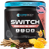 CoreBody Nutrition Switch Nootropic Powder front view 139g