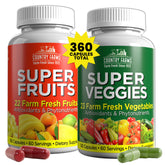 Country Farms Fruits and Veggies Capsules front view