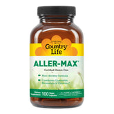 Country Life Aller-Max Bromelain Supplement 60 Capsules front view
