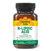 Country Life Alpha Lipoic Acid 118g supplement bottle front view