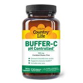 Country Life Vitamin C dietary supplement capsule bottle front view