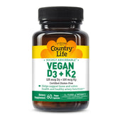 Country Life Vitamin D3 & K2 bottle front view