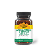 Country Life Vitamin E Complex Softgels 400 IU front view