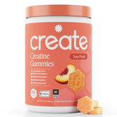 Create Vegan Creatine Gummies front view packaging