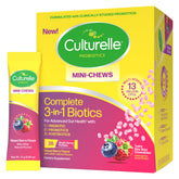 Culturelle Complete 3-in-1 Biotics Mini-Chews packaging front view