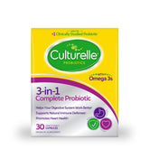 Culturelle Pro-Well 3-in-1 Complete Probiotic Capsules front view