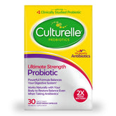 Culturelle Ultimate Strength Probiotics 30 Capsules front view