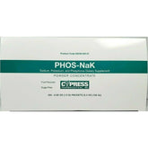 Cypress Pharmaceutical Phos-NaK powder packet front view with fruit flavour