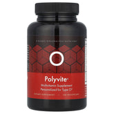 D'Adamo Polyvite Pro Multi-Vitamin (Type O) 120c capsule bottle front view