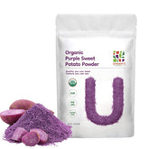 'D ORGANIC Organic Purple Potato Powder front view
