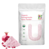 'D ORGANIC Pomegranate Juice Powder 454g front view