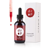 D R P Liquid Vitamin B12 2500 mcg 2 oz bottle front view