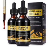 Daiasns Shilajit Himalayan Organic Drop bottle front view